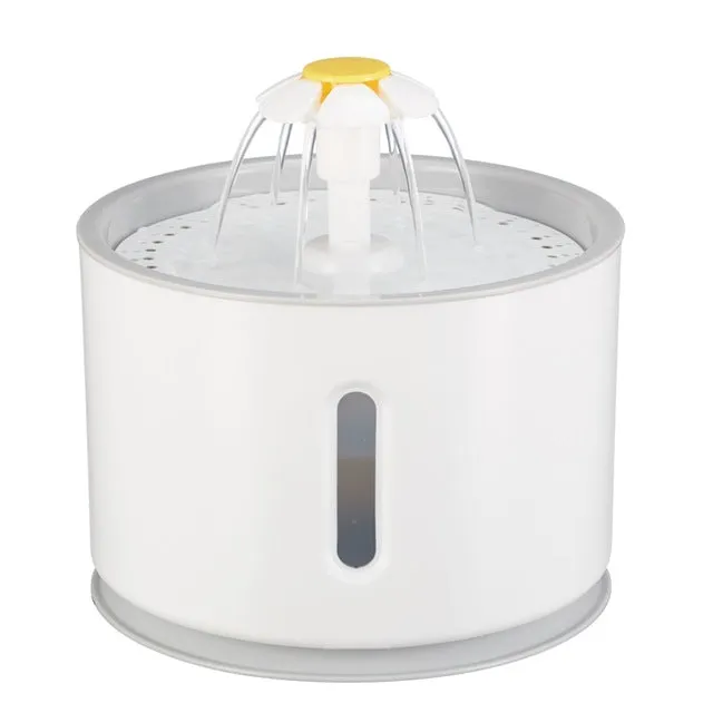 1.6L 3 Colors Automatic Cat Water Fountain For Pets