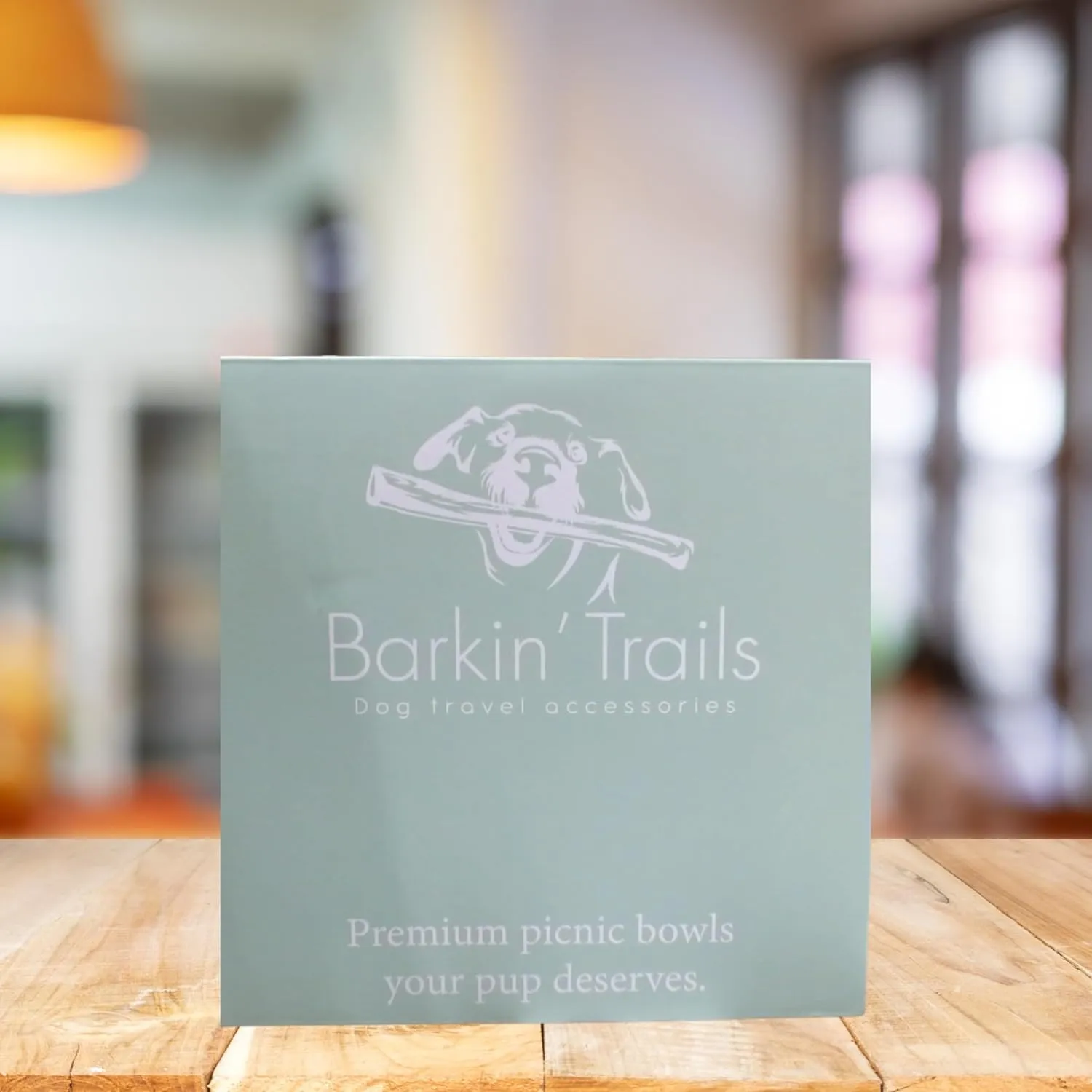 Barkin' Trails Travel Dog Bowls - Portable, BPA-Free Dog Food and Water Bowl Set for Outdoor Use and Camping