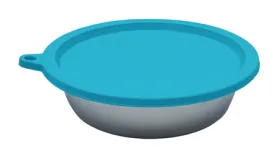 Bones   Arrows Stainless Bowl with Silicone Lid