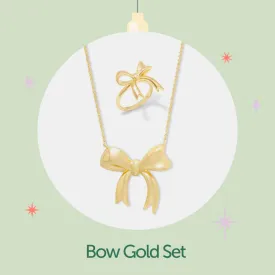 Bow Gold Set