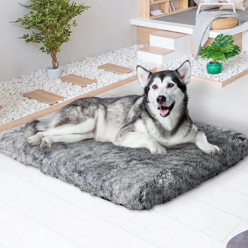 Dog Mat Pet Calming Bed Memory Foam Orthopedic with Washable Removable Cover - XL