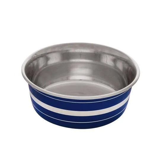 DogIt Stainless Steel Non-Skid Bowl Stripe