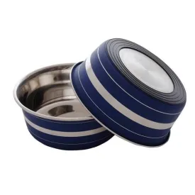 DogIt Stainless Steel Non-Skid Bowl Stripe