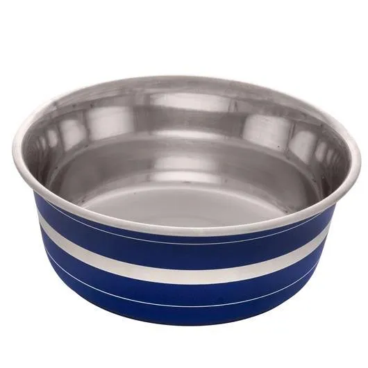 DogIt Stainless Steel Non-Skid Bowl Stripe