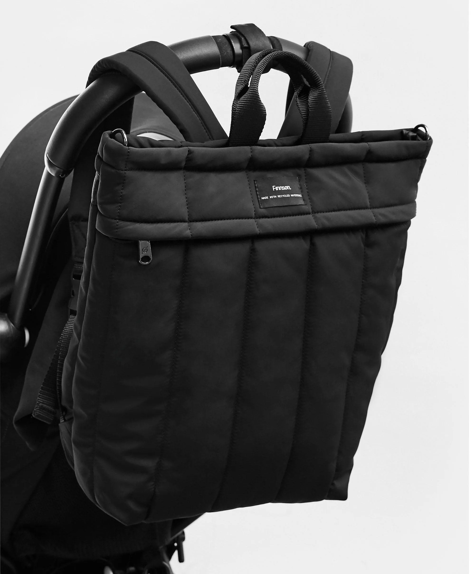Finnson Rae Eco Changing Backpack – Black