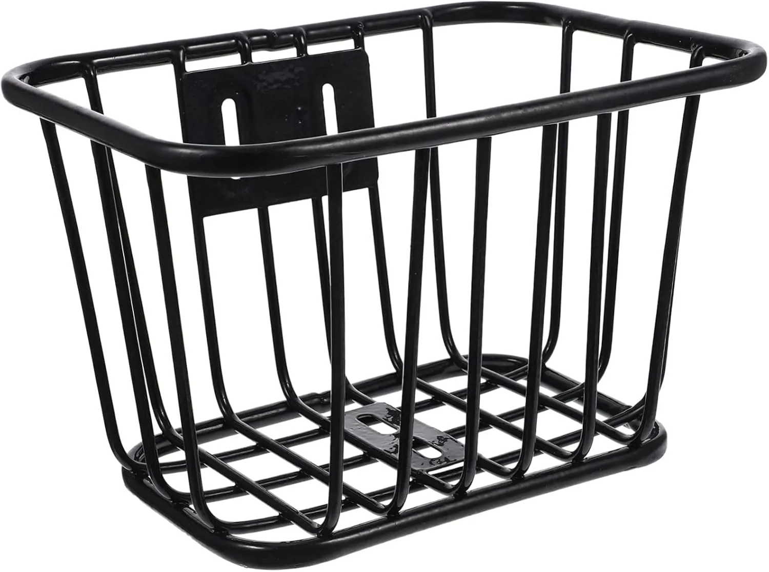 Kisangel Bicycle Basket Front Bike Basket Kids Scooter Front Basket Thicken Bike Basket for Convenient Iron Cycling Storage Part
