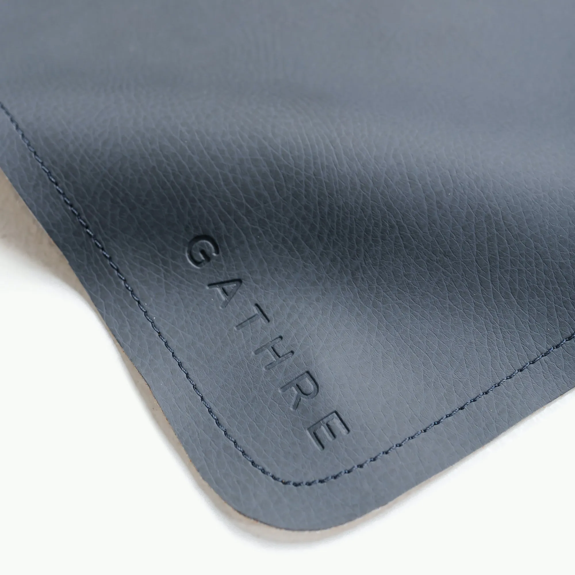 Leather Micro  Changing Mat - Baltic by Gathre