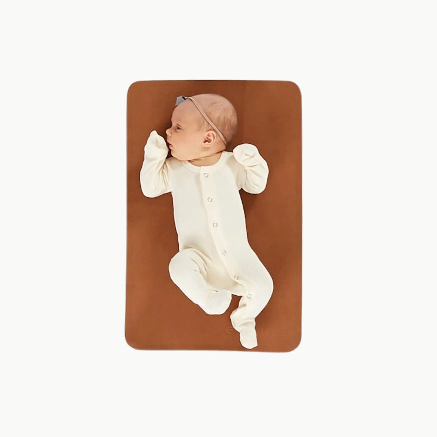 Leather Micro Changing Mat - Ginger by Gathre