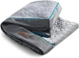 Lesure Dog Bed Cover Extra Large Washable Removable Cover for Orthopedic Pet Mat 44x32x4 Inches, Grey