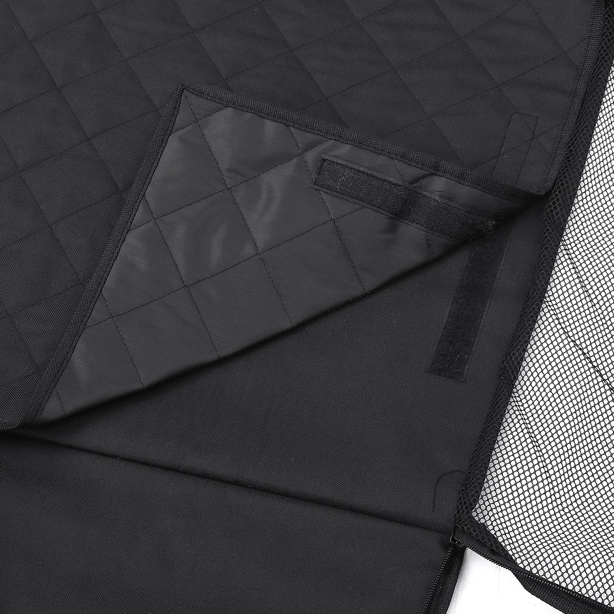 MATCC Car Rear Seat Covers Pet Mat Carrier Protector for Dogs with Seat Belt Waterproof Nonslip Dog Accessories Basket Hammock with Pocket