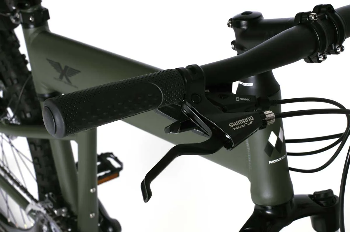 MONTAGUE Paratrooper Folding Mountain Bike with RackStand