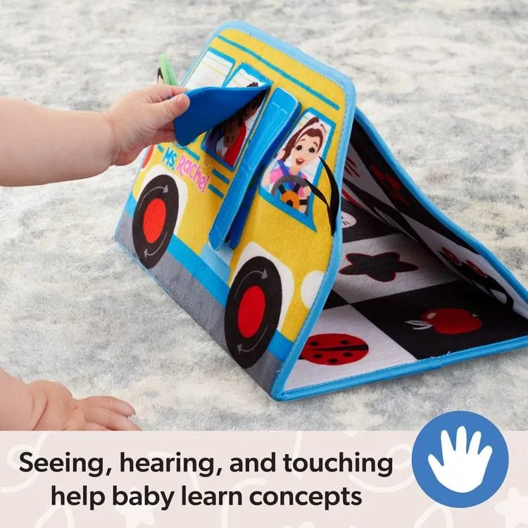 Ms. Rachel Official Tummy Time Activity Bus Folding Play Mat