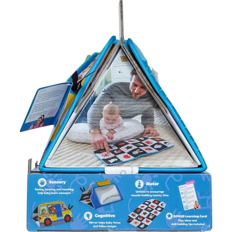 Ms. Rachel Official Tummy Time Activity Bus Folding Play Mat