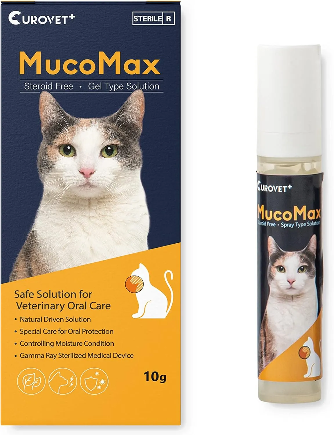 MucoMax, Oral Wound Care Gel for Dogs and Cats, 0.35oz. Safe and Easy Care with 100% Natural Ingredients. Treats Oral Wound and Inflammation.