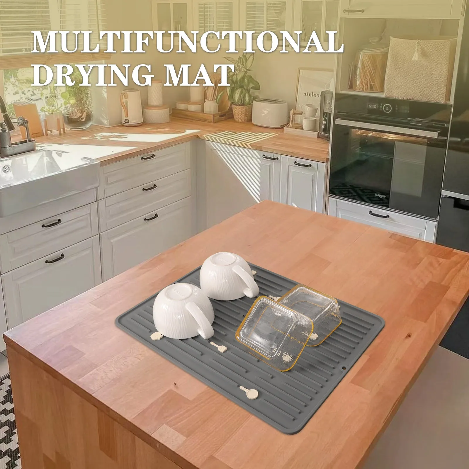 Ourokhome Dish Drying Mat