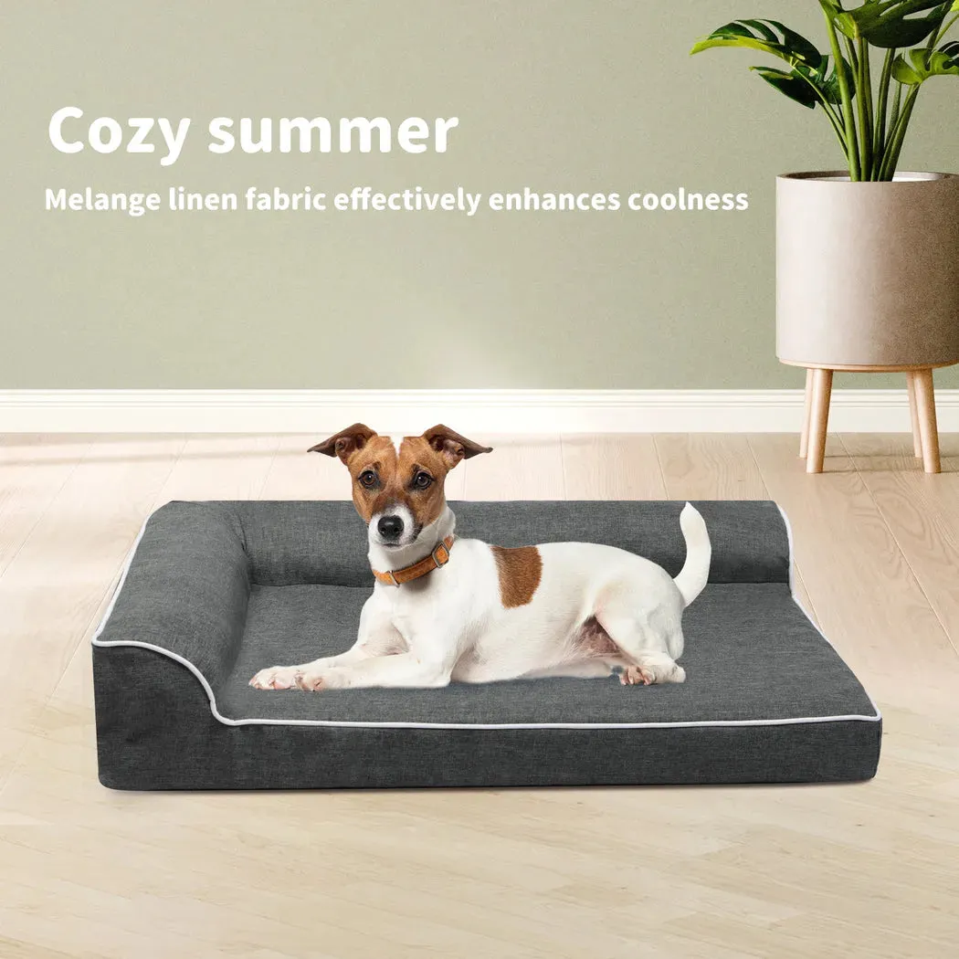 Pawz Orthopedic Pet Bed Memory Foam With Cooling Gel
