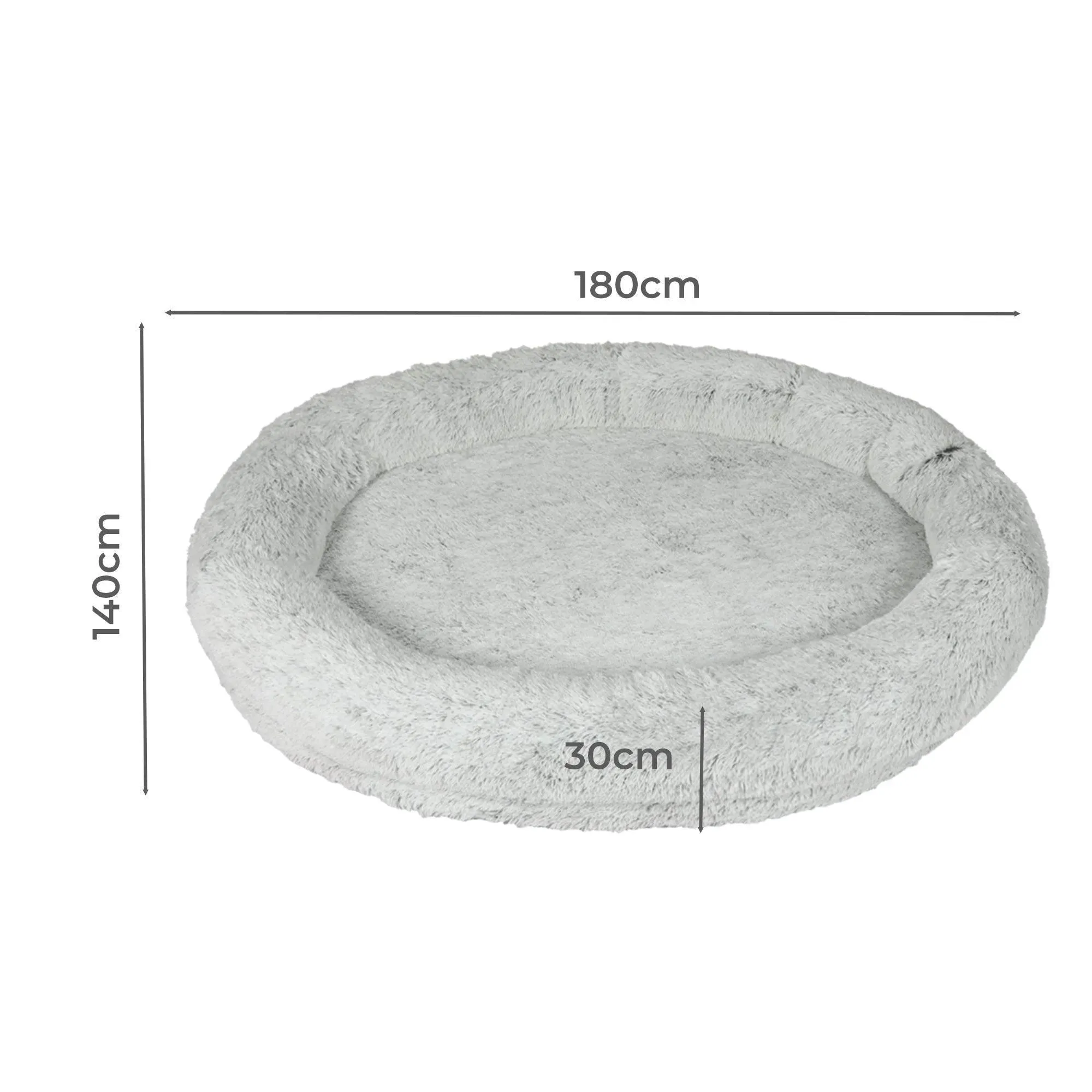 PaWz Premium Human Size Nap Bed - Memory Foam