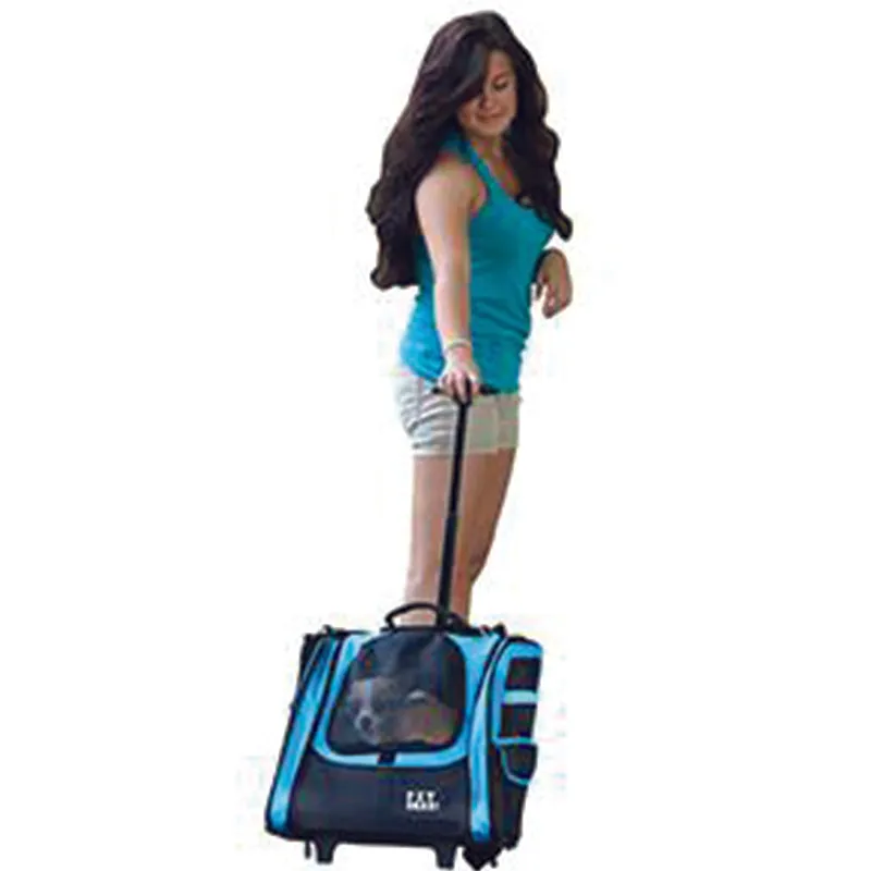 Pet Gear, I-GO2 (Traveler) 5-in-1 Pet Carrier [Backpack/Tote/Roller Bag/Car Seat]