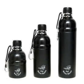 Pet Water Bottle - Black.