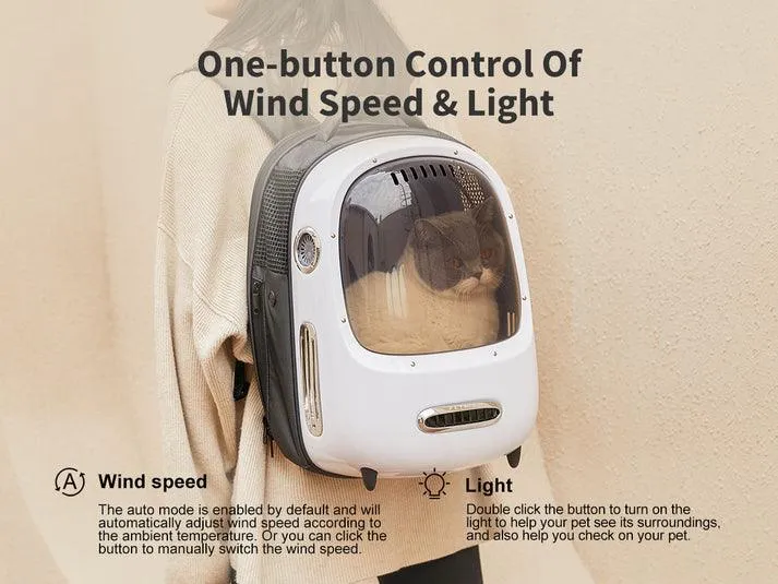 Petkit Xiaopei smart cat bag for outdoor use (with fan) in three colors