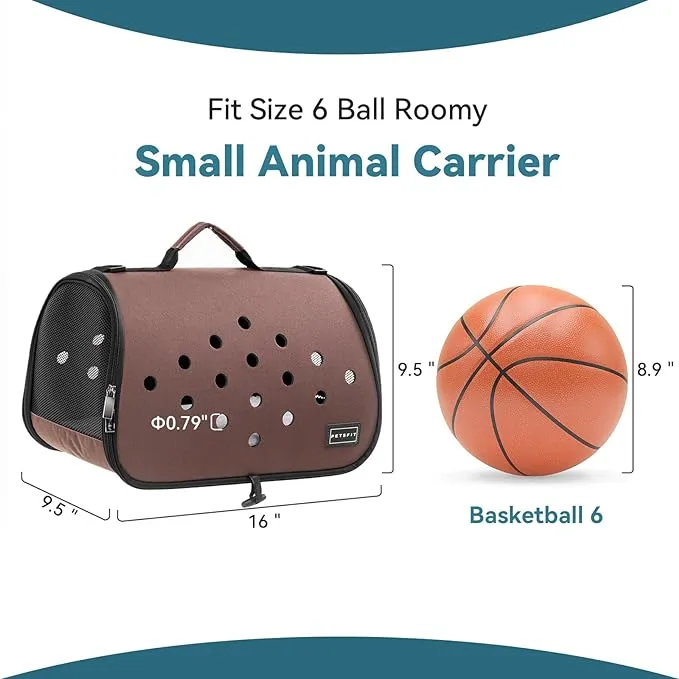 PETSFIT Bunny Babbit Carrier For Small Animals Chinchilla