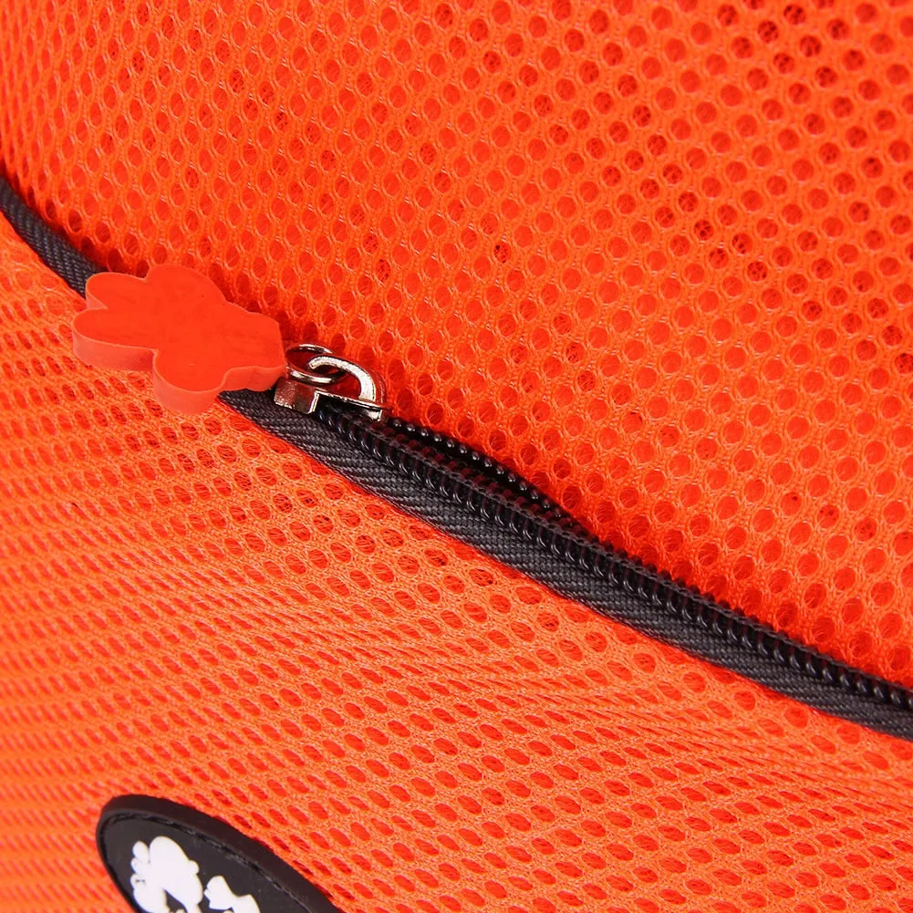 Sidiou Group Pet Backpack Pet Dog Front Bag Portable Travel Bag Mesh Backpack Double Shoulder Bag