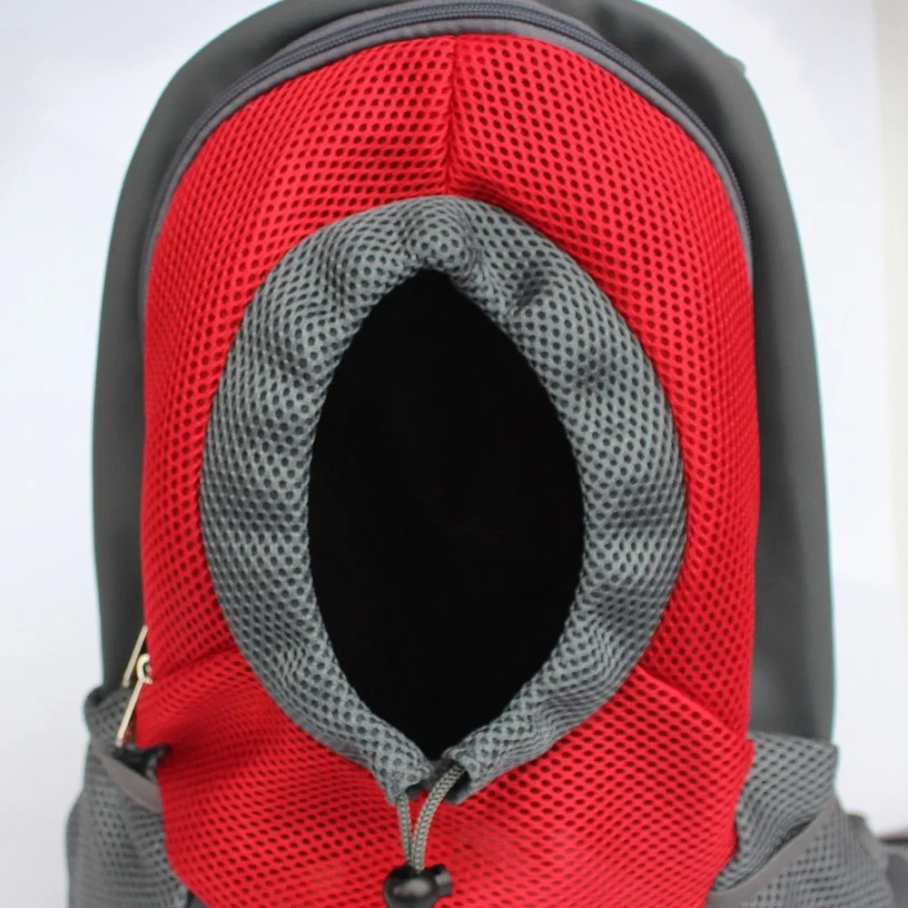 Sidiou Group Pet Dog Carrier Pet Backpack Bag Portable Travel Bag Pet Dog Front Bag Mesh Backpack