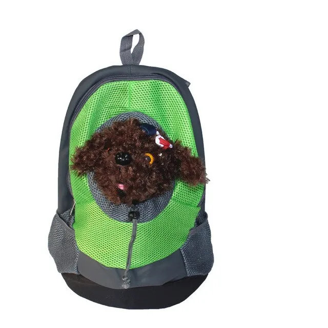 Sidiou Group Pet Dog Carrier Pet Backpack Bag Portable Travel Bag Pet Dog Front Bag Mesh Backpack