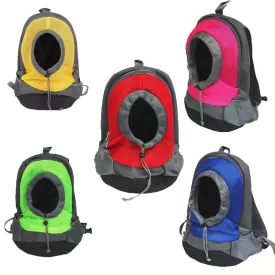 Sidiou Group Pet Dog Carrier Pet Backpack Bag Portable Travel Bag Pet Dog Front Bag Mesh Backpack