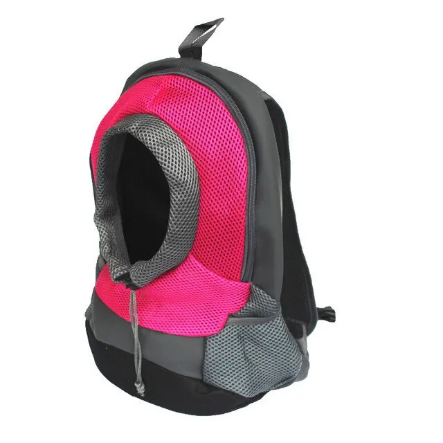 Sidiou Group Pet Dog Carrier Pet Backpack Bag Portable Travel Bag Pet Dog Front Bag Mesh Backpack