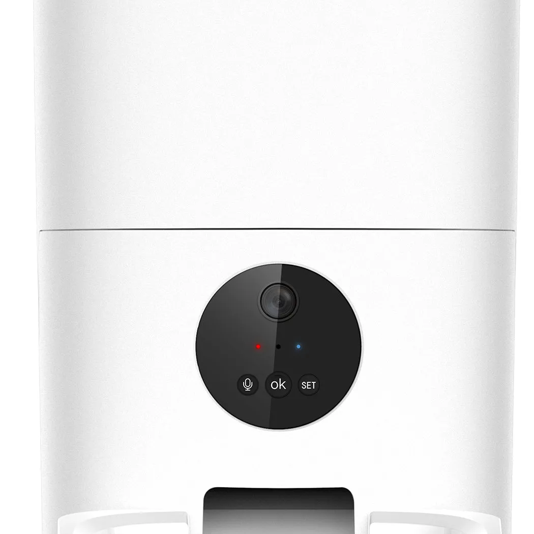Smart Pet Feeder Automatic HD WiFi Camera Cat Dog Food Dispenser with App Control