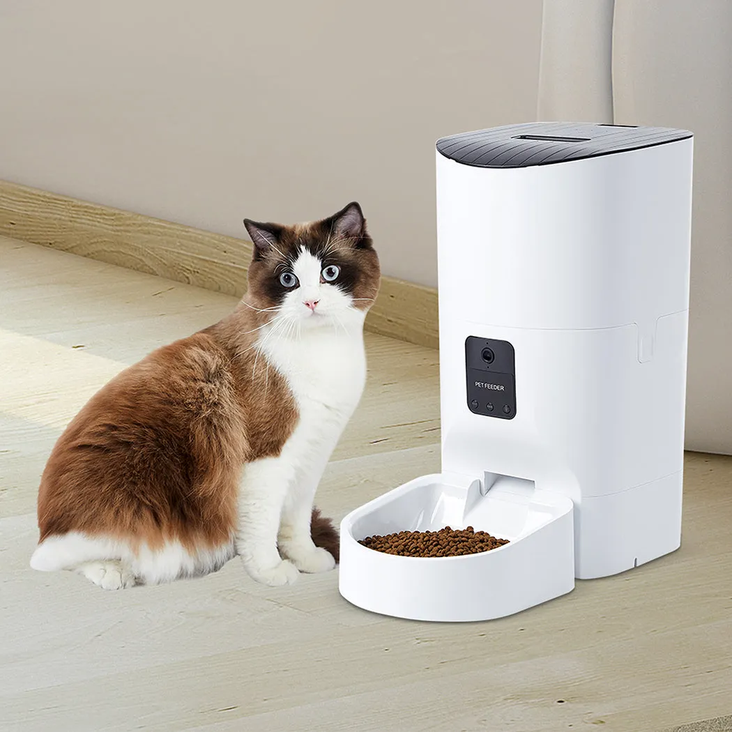 Smart Pet Feeder Automatic HD WiFi Camera Cat Dog Food Dispenser with App Control