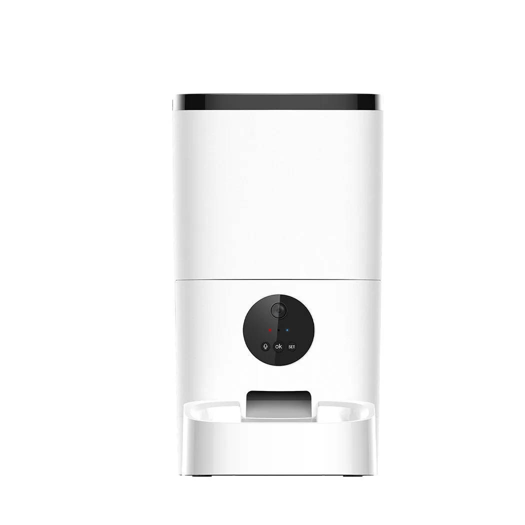 Smart Pet Feeder Automatic HD WiFi Camera Cat Dog Food Dispenser with App Control