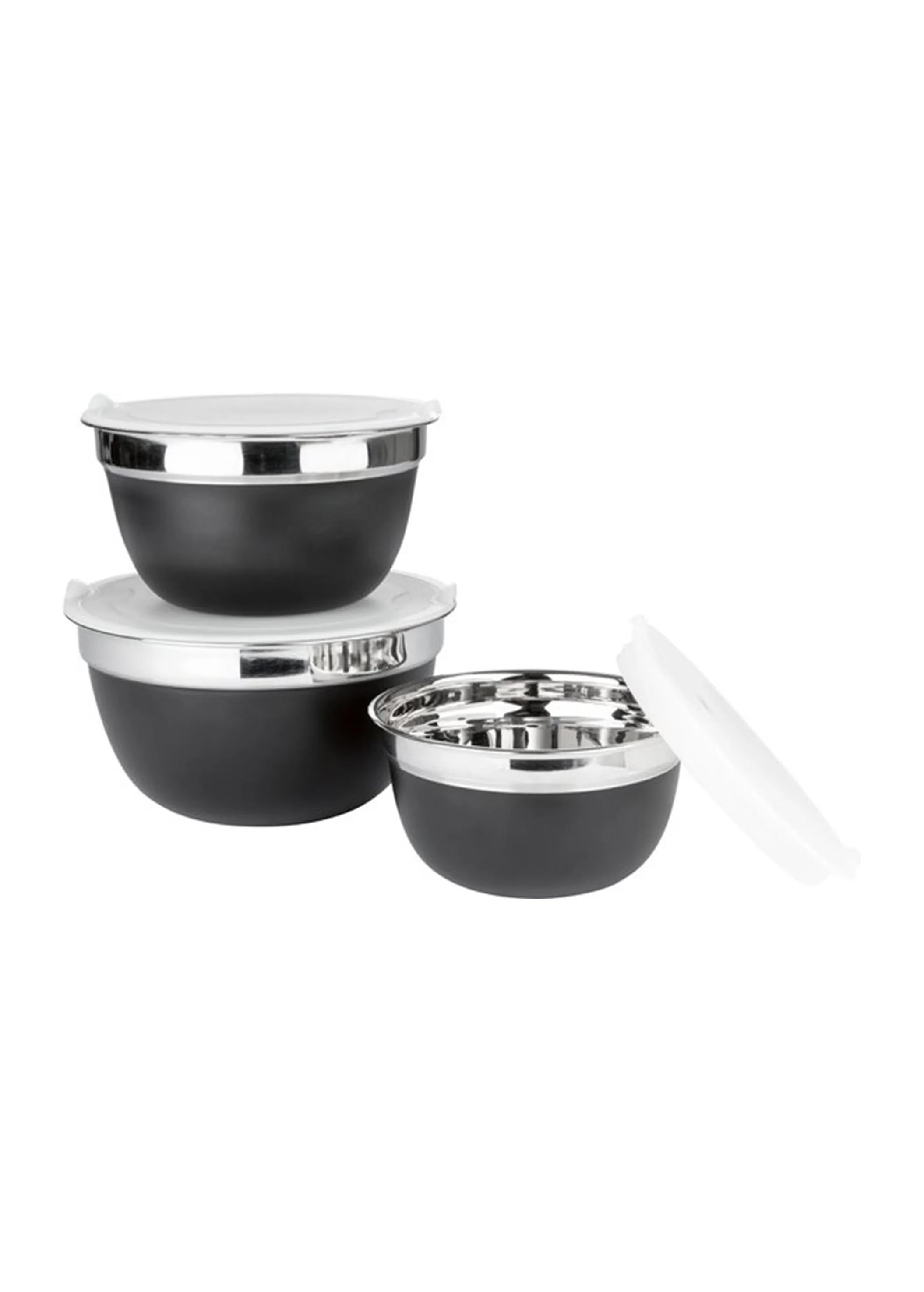 Stainless Steel Bowl Set 3 Pieces