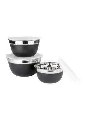 Stainless Steel Bowl Set 3 Pieces