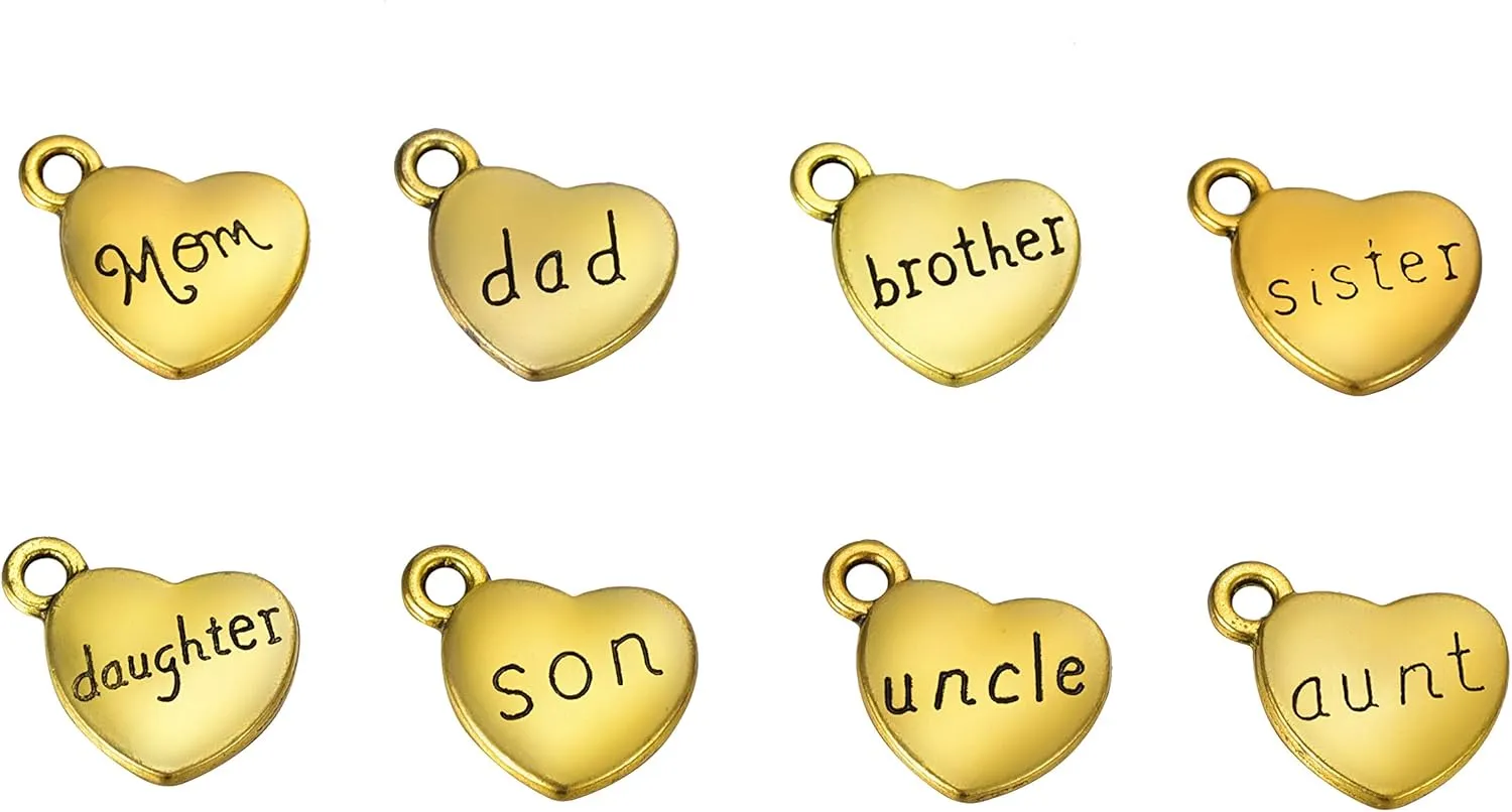 Stainless Steel Dog Cat ID Tag Customized Engraving Text Heart Sharp Pendant Necklace Grandma Charm Rose Gold