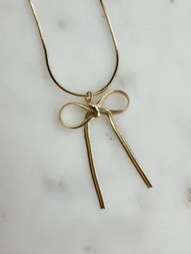 Tie It Up Pretty Necklace