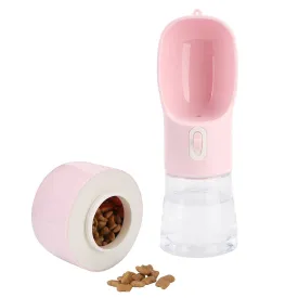 Travel Pet Water & Treat Bottle