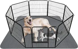 Washable Pee Pads for Dogs 65"x48"/72"x72" Reusable Dog Pads Extra Large Upgrade Non-Slip Puppy Pad Heavy Absorbency Puppy Pee Pads Quick Dry Whelping Waterproof Pads for Dog Playpen/Crate