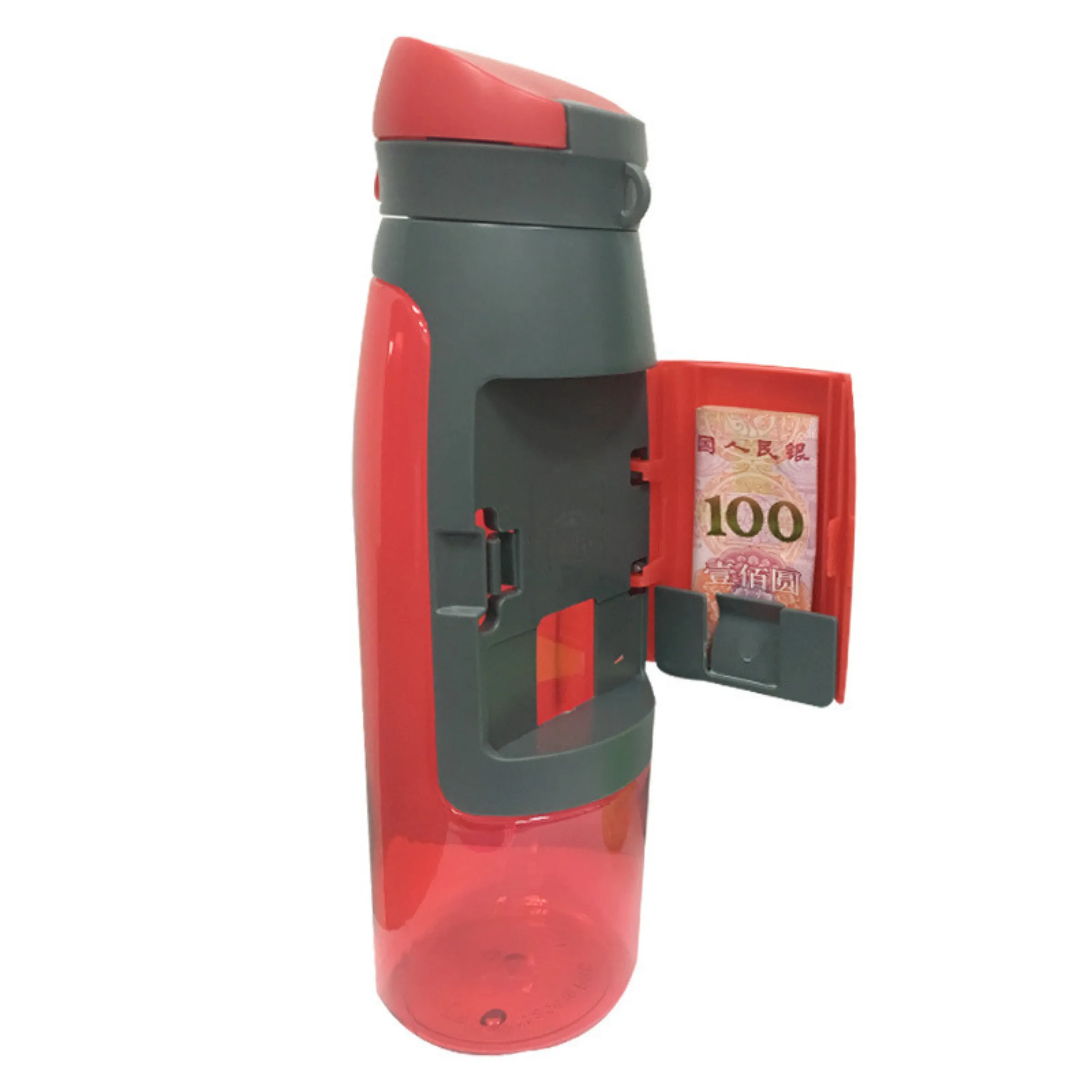 Water Bottle Hidden Diversion with Secret Security Container